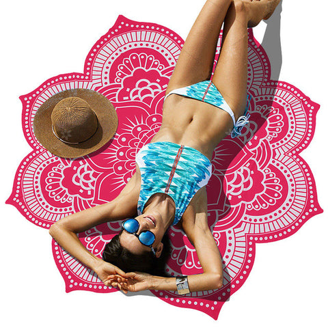 Bohemian A2 Mandalas Yoga Mat Sandy Beach Towels