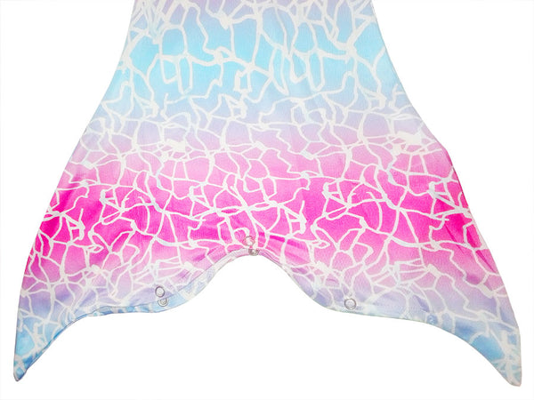 Kids Swimmable Monofin Mermaid Swimsuit Full Costume
