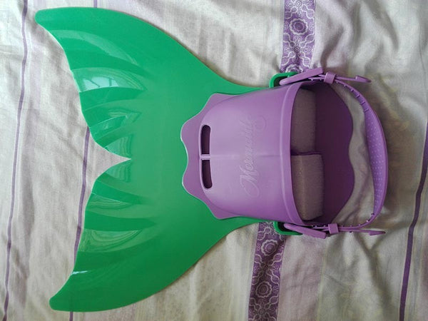 Kids Swimmable Monofin Mermaid Swimsuit Full Costume