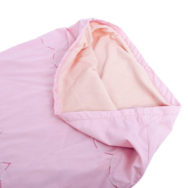 Fleece Red little mermaid baby blanket