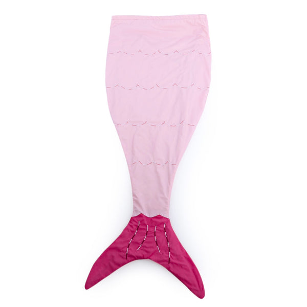 Fleece Red little mermaid baby blanket